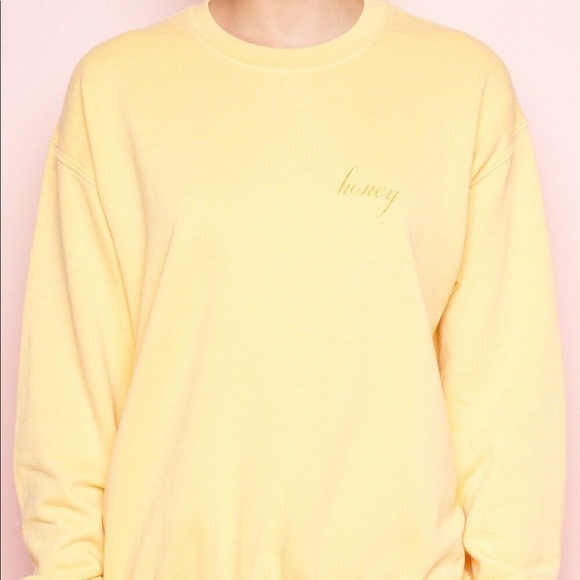 brandy melville honey sweater